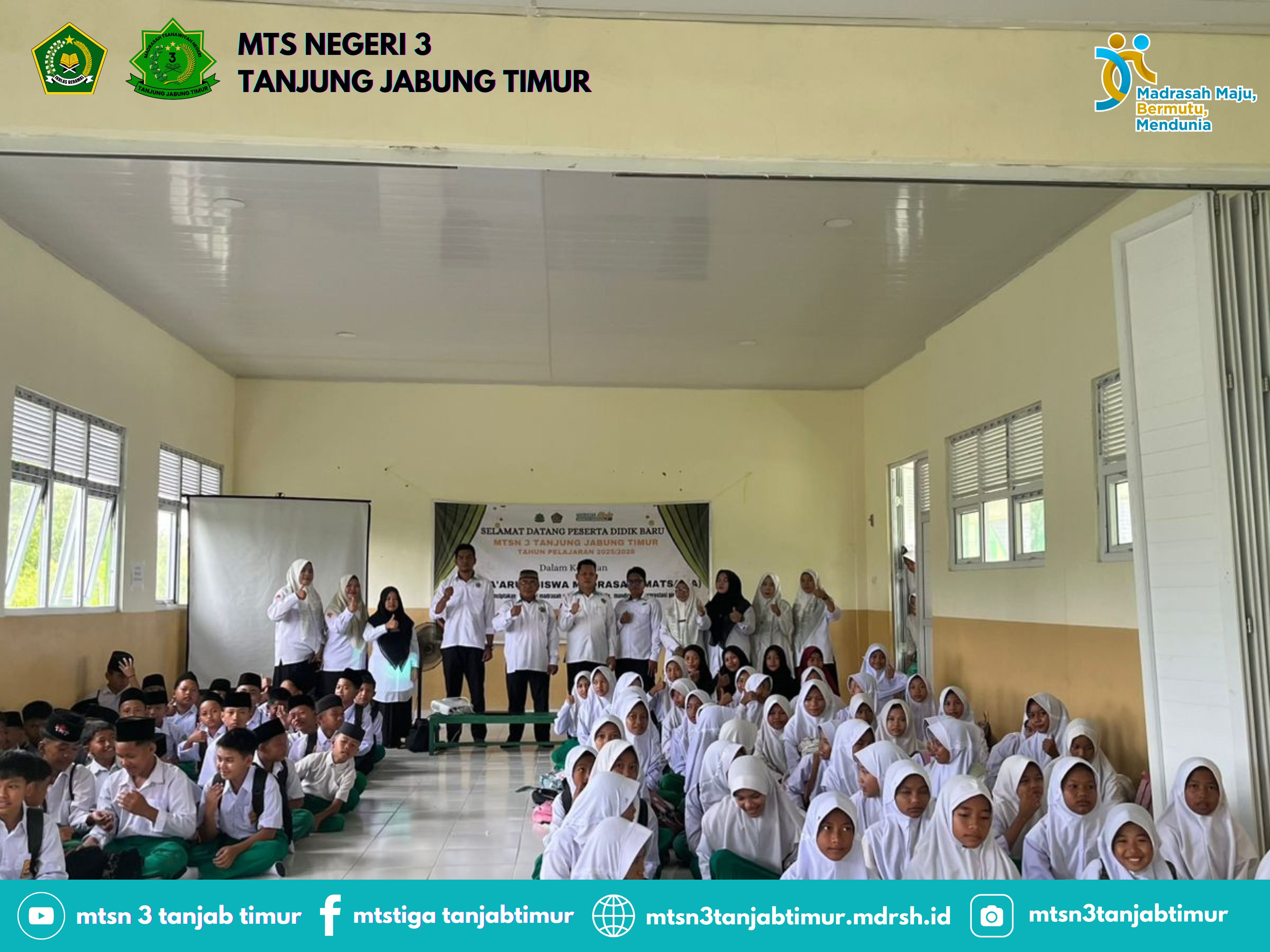 Kepala Madrasah Resmi Membuka MATSAMA, Menyalakan Semangat Siswa Baru