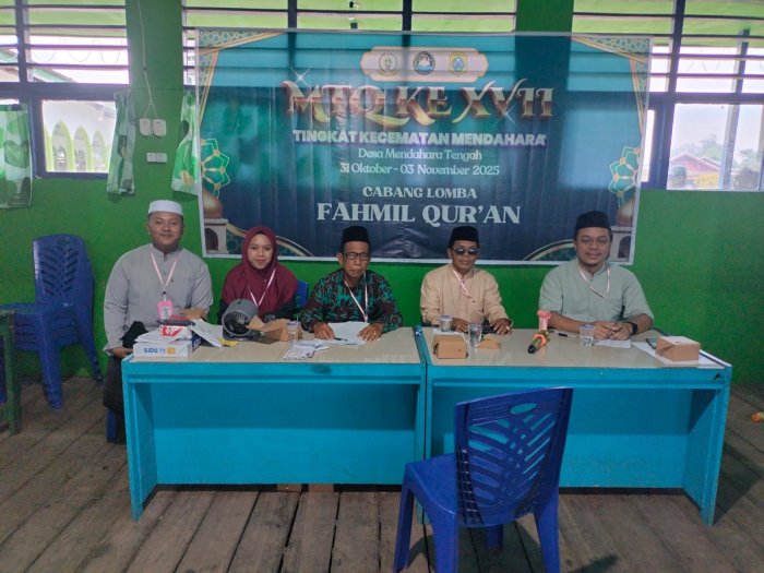Dedikasi Menginspirasi: Guru MTsN 3 Tanjung Jabung Timur Berperan di MTQ Kecamatan Mendahara 2025