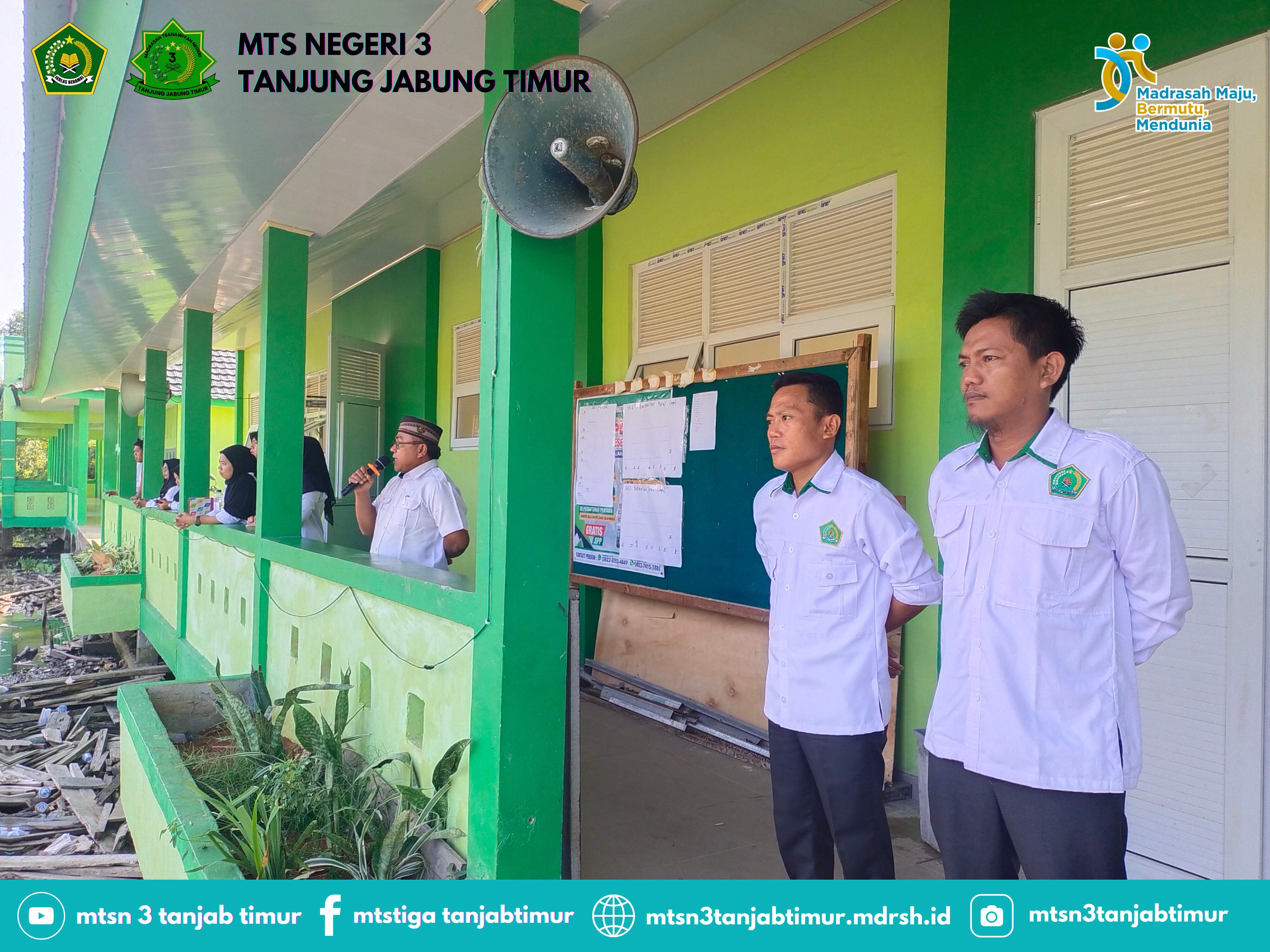 Lomba Seru dan Edukatif Mewarnai Class Meeting MTsN 3 Tanjung Jabung Timur