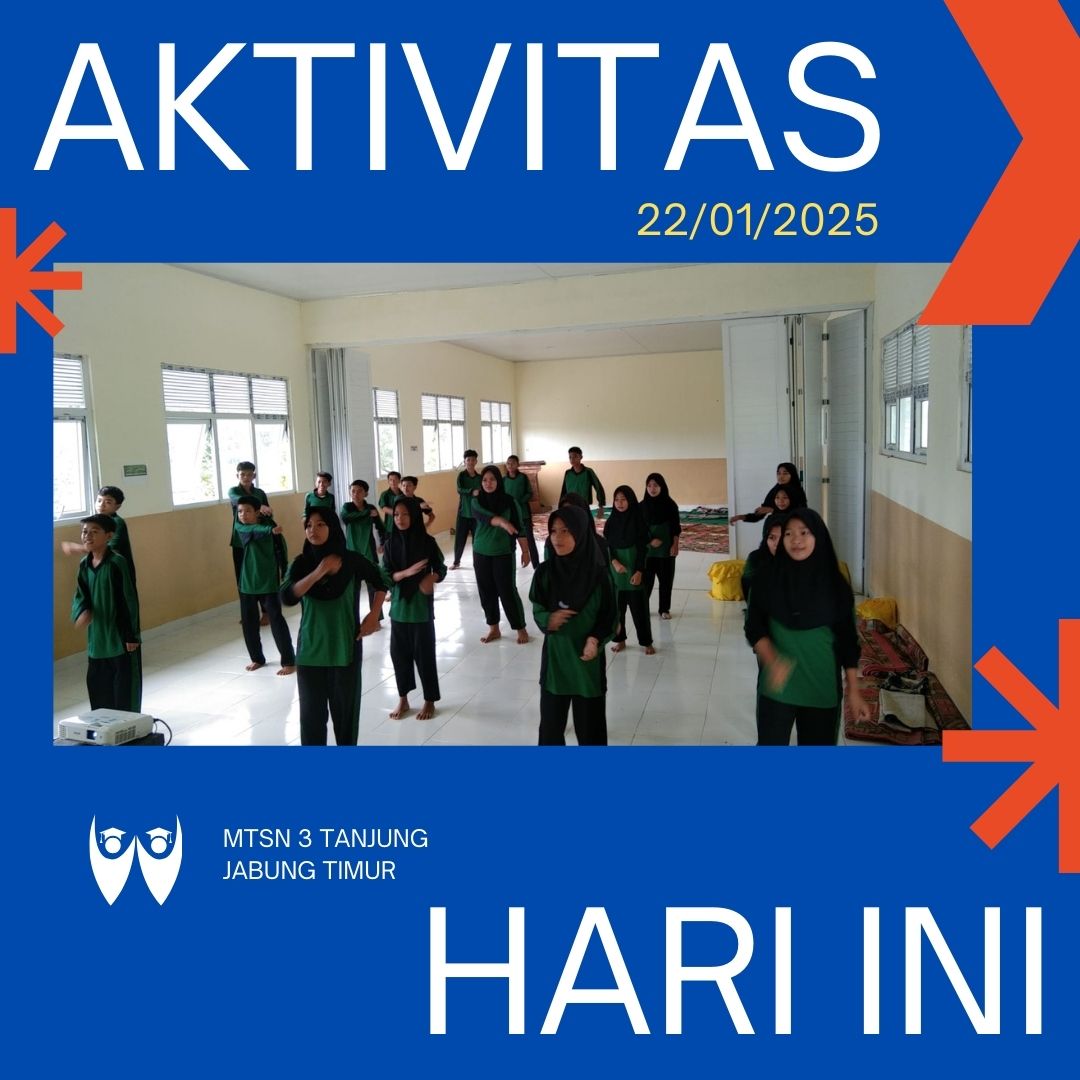 MTsN 3 Tanjung Jabung Timur Gelar Latihan Senam â€œIndonesia Hebatâ€œ