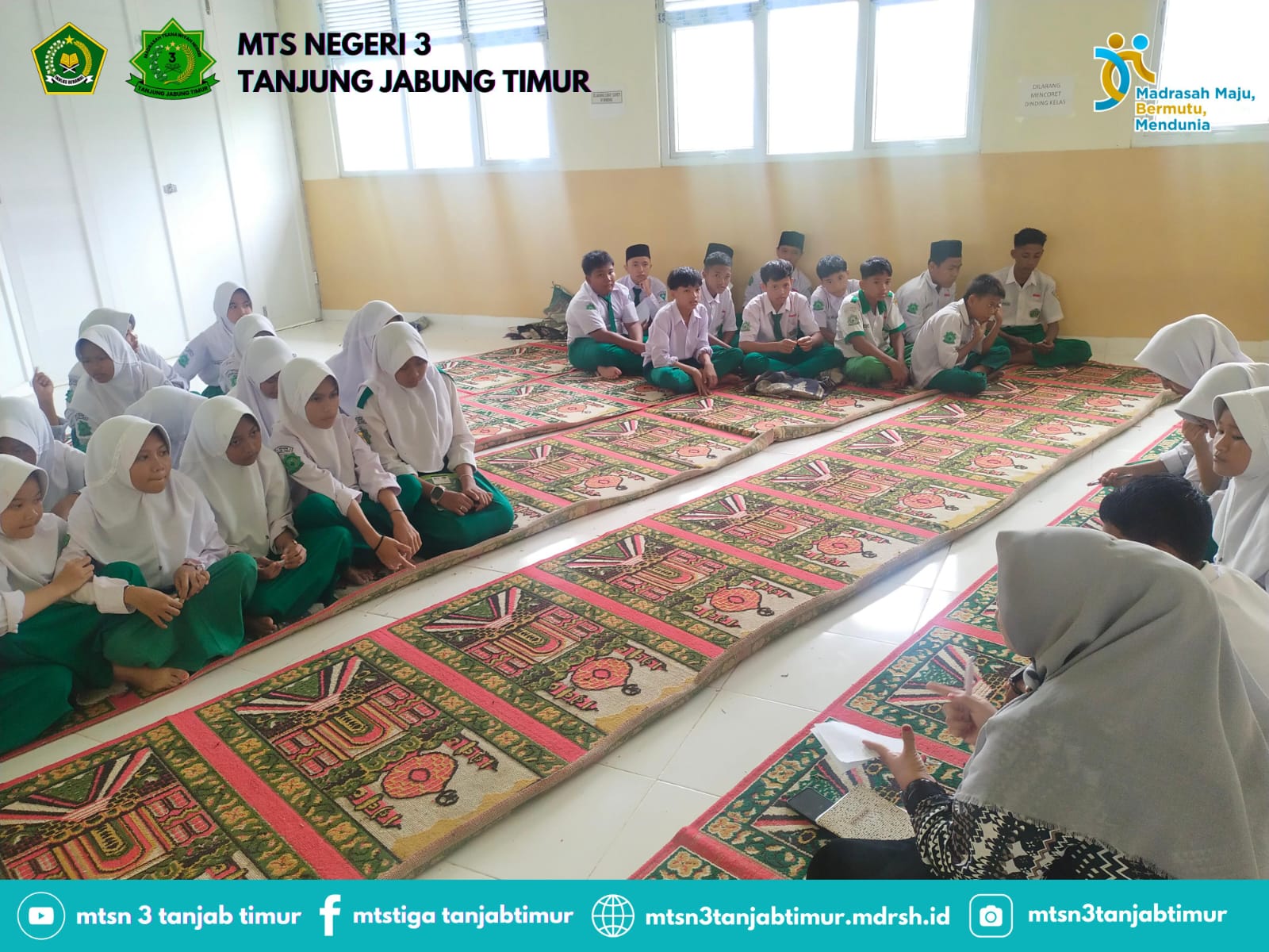 Kepengurusan OSIM Periode 2025 di MTsN 3 Tanjung Jabung Timur Resmi Dibentuk