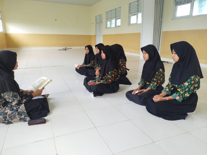 Istiqamah Mencetak Generasi Qurani, MTsN 3 Tanjung Jabung Timur Lanjutkan Program Tahfidz