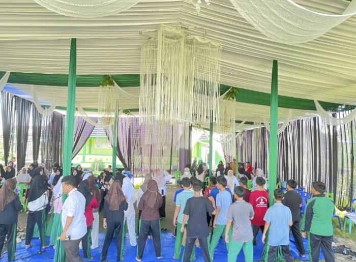 MTsN 3 Tanjung Jabung Timur Gelar Gladi Kotor Perpisahan dan Pelepasan Kelas IX