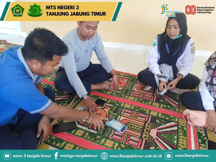 MTsN 3 Tanjung Jabung Timur Mendapat Kunjungan dari Puskesmas Mendahara Sosialisasi Imunisasi HPV untuk Siswi Kelas IX