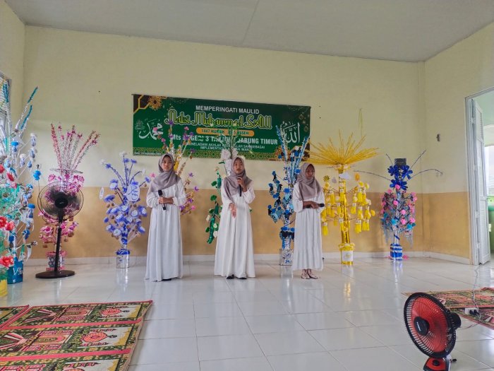 MTSN 3 Tanjung Jabung Timur Gelar Peringatan Maulid Nabi Muhammad SAW