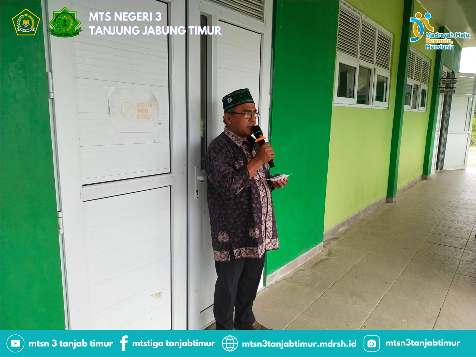 MTsN 3 Tanjung Jabung Timur Umumkan Hari Libur Sekolah Sabut Hari Raya Idul Fitri 