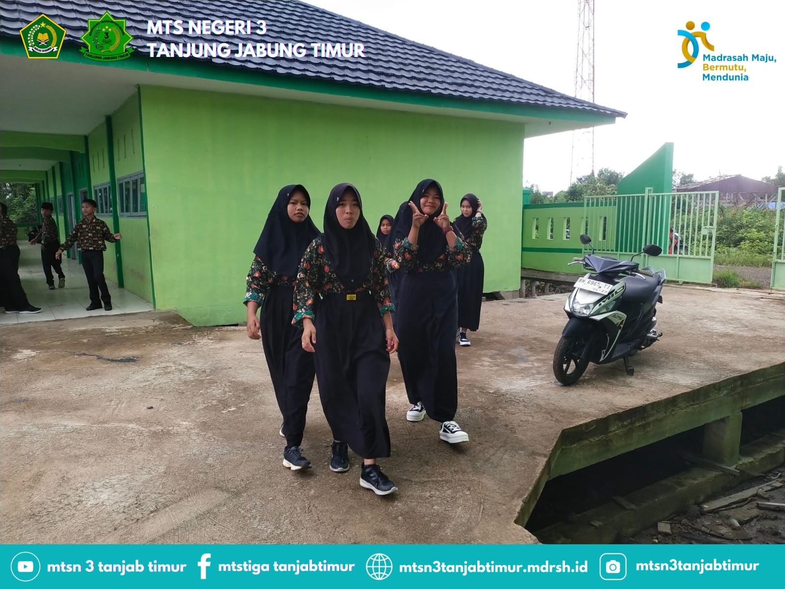 MTsN 3 Tanjung Jabung Timur: Suasana Kembali Bersemangat Pasca-Libur Panjang Idul Fitri