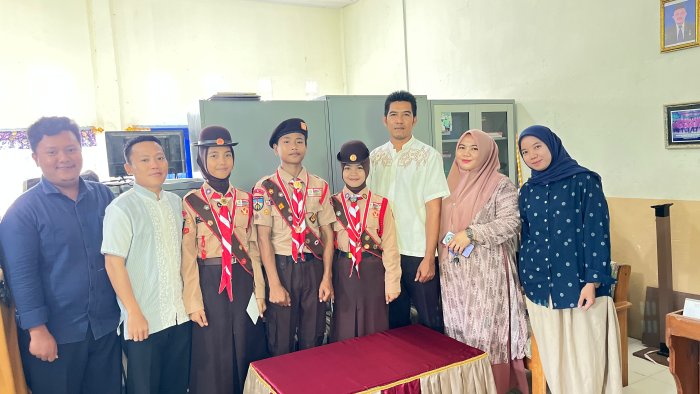 MTsN 3 Tanjung Jabung Timur Gelar Pelepasan Tiga Siswa Menuju Jamnas 2026