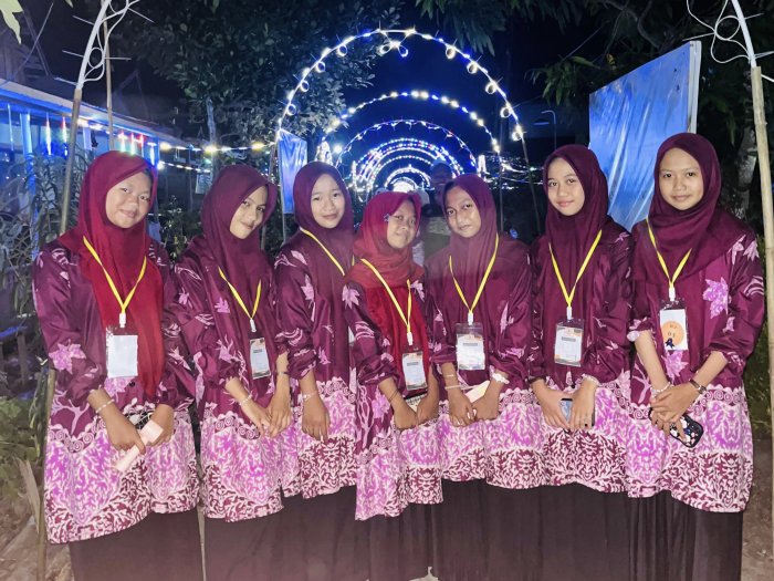 Tujuh Siswi MTsN 3 Tanjung Jabung Timur Ikuti MTQ Tingkat Kecamatan Mendahara