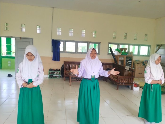 Peserta Syarhil Quran MTsN 3 Tanjung Jabung Timur Optimis Raih Juara di Aksioma