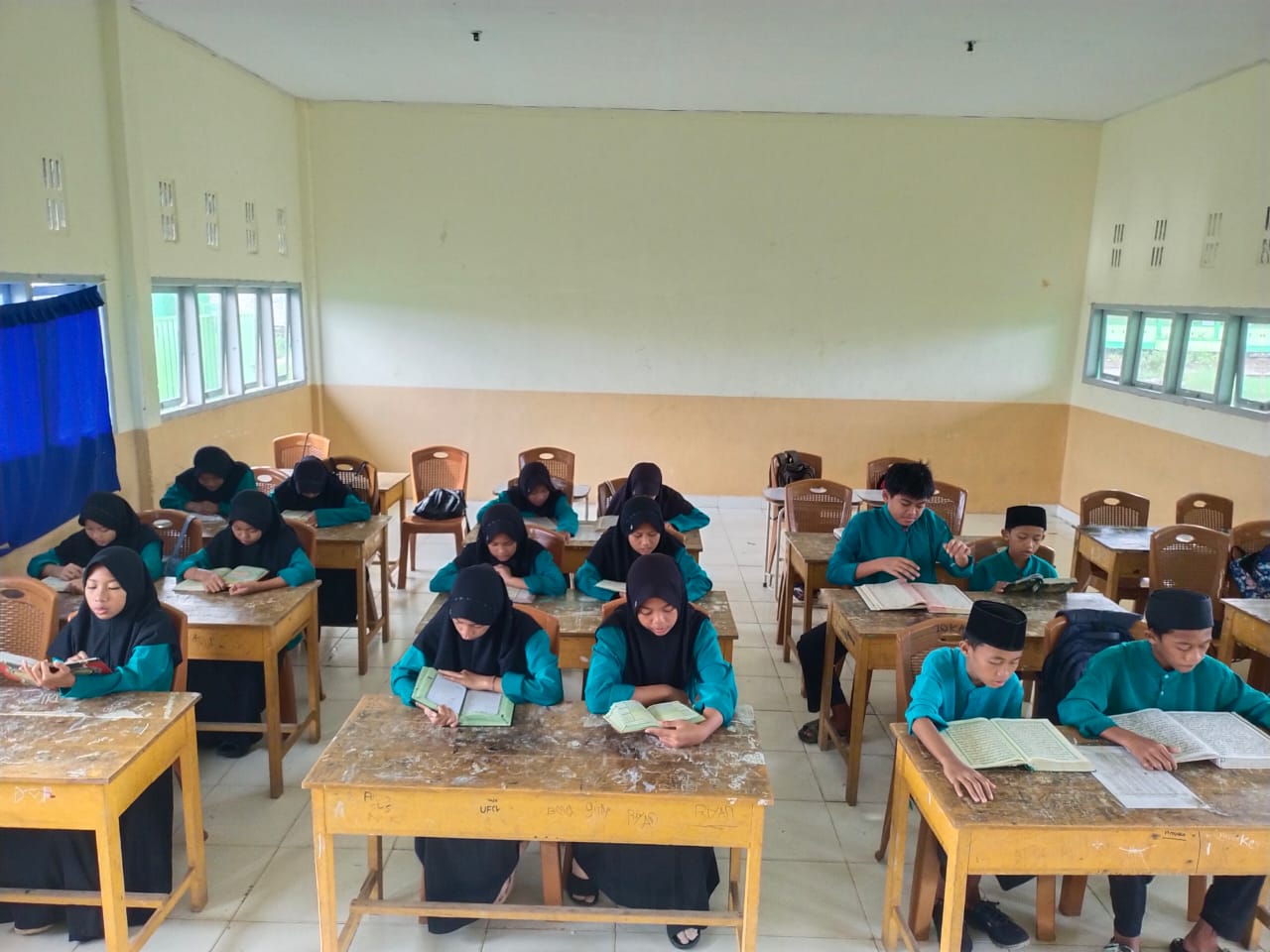 MTsN 3 Tanjung Jabung Timur Turut Sukseskan â€œIndonesia Khataman Al-Qurâ€™anâ€ Peringati Nuzulul Qurâ€™an
