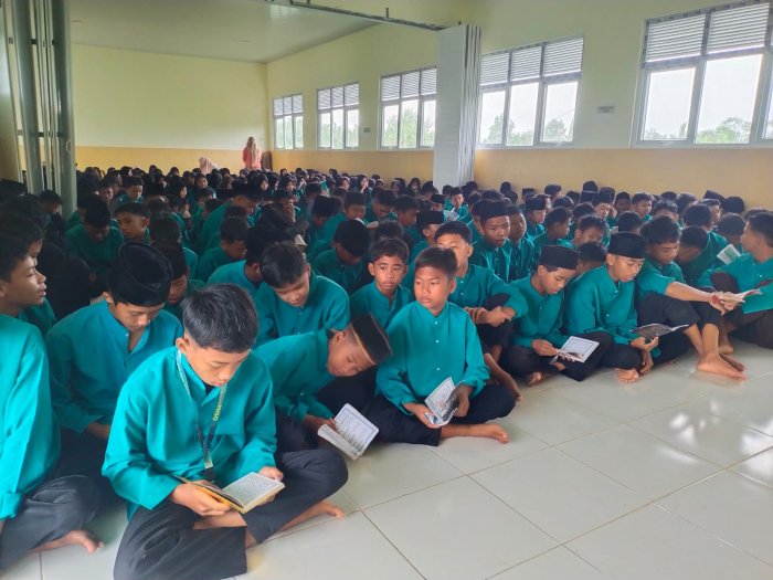 MTSN 3 Tanjung Jabung Timur Gelar Yasinan Bersama Perdana Awal Semester Genap 2026