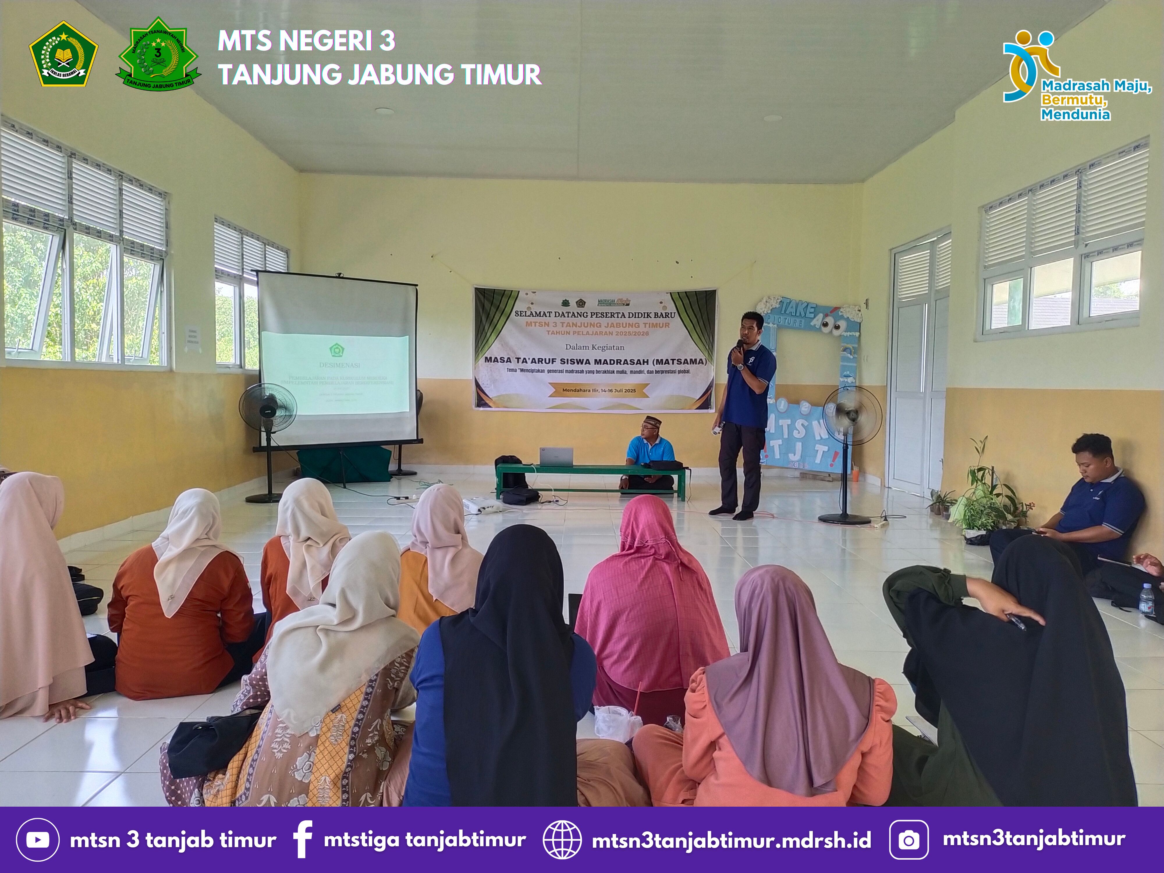 Tiga Madrasah di Mendahara Ikuti Diseminasi Kurikulum Merdeka Implementasi Pembelajaran Berdiferensiasi dan Assessment Pembelajaran Kurikulum Merdeka 