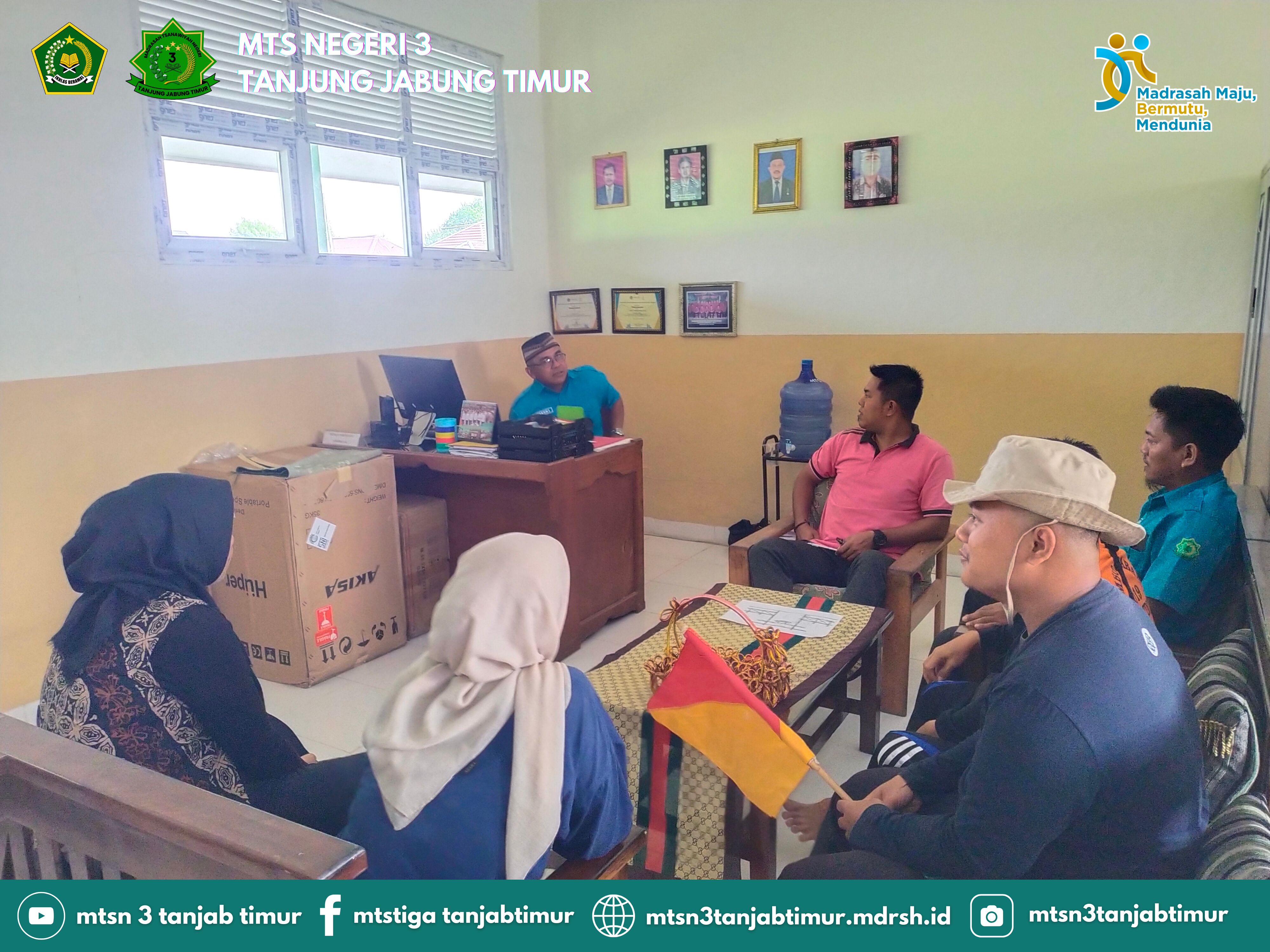 Persiapan Jambore Kwartir Ranting: MTsN 3 Tanjung Jabung Timur Gelar Briefing Strategis