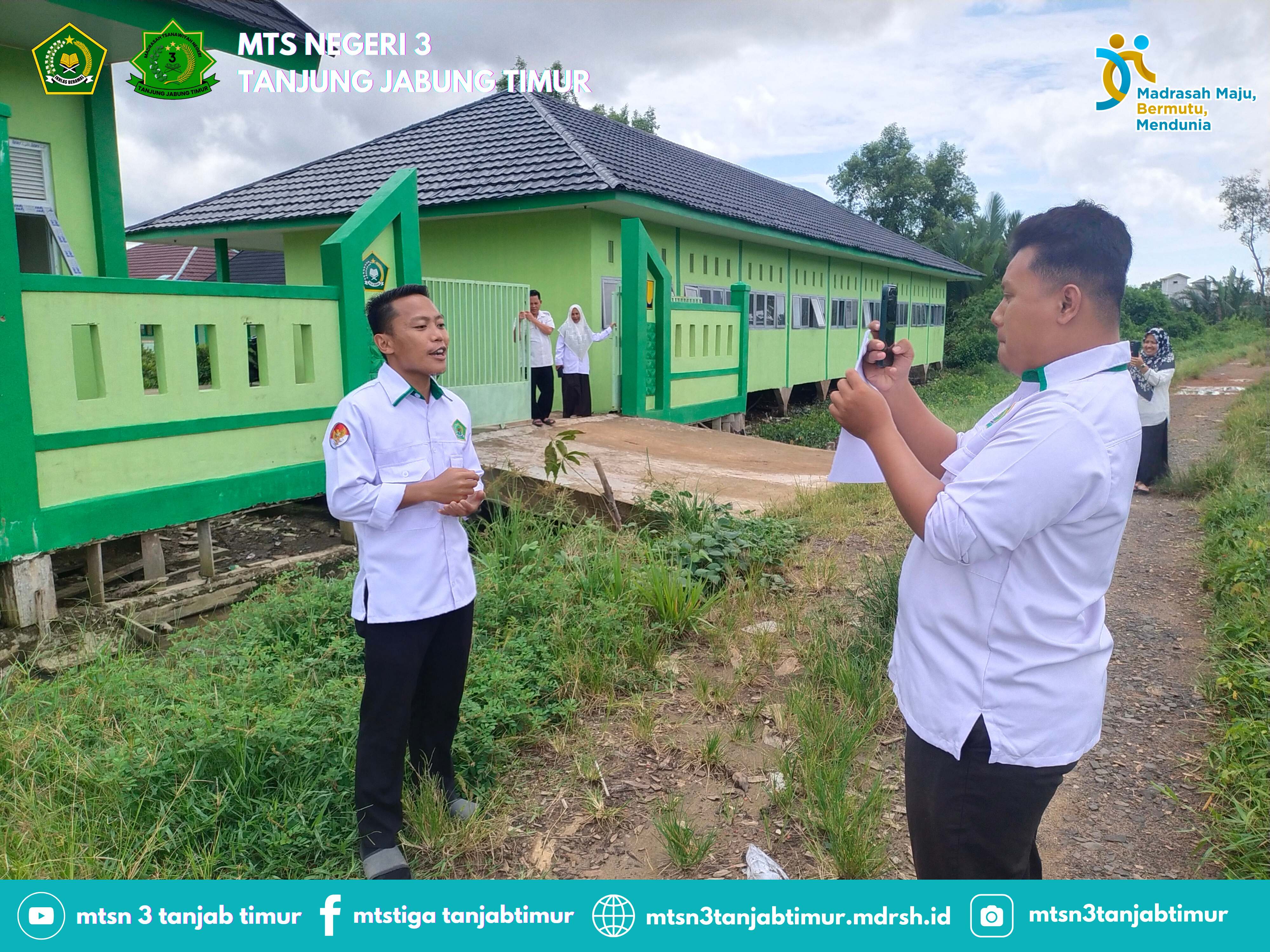 Calon PPPK 2024 MTsN 3 Tanjung Jabung Timur: Menyuarakan Ekoteologi Melalui Penanaman Pohon