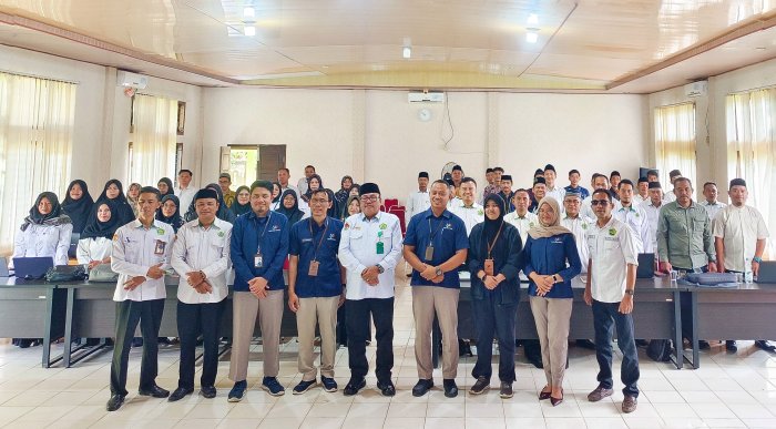 Dukung Sensus Ekonomi 2026, Kepala MTsN 3 Tanjung Jabung Timur Hadiri Kegiatan NGIBAR Bersama BPS